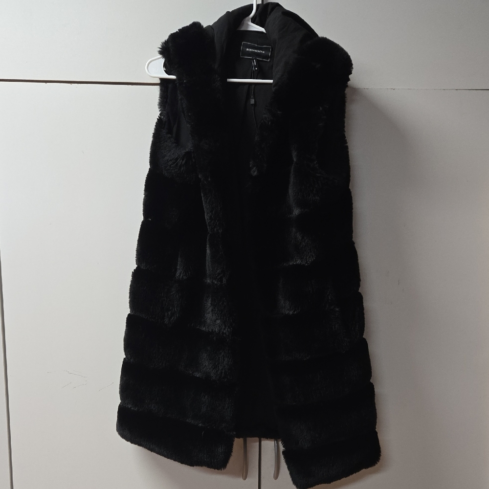 BCBGMaxAzria Elegant Black Vest